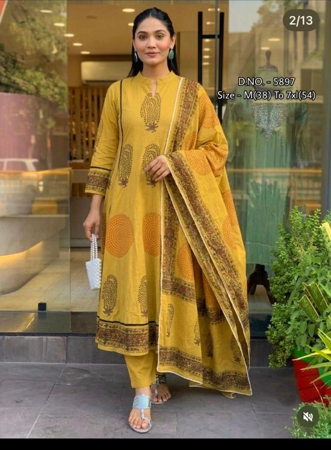 Anarkali palazzo set