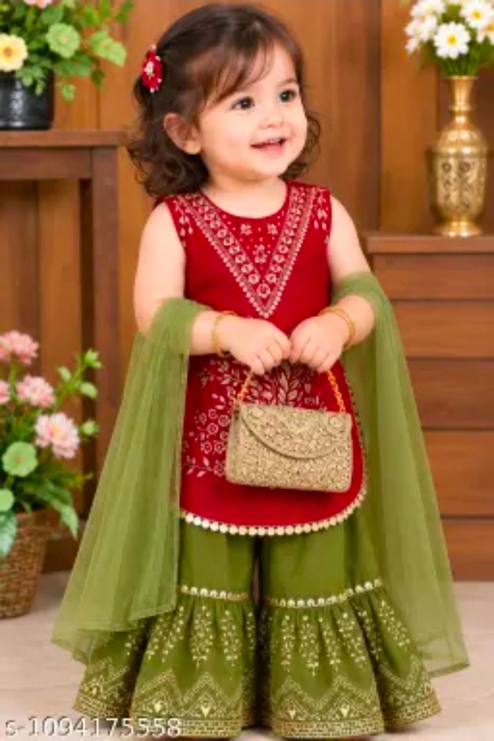 Kids sharara set