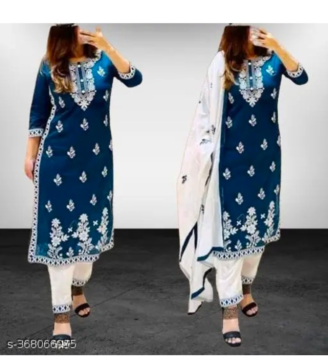 Straight salwaar set