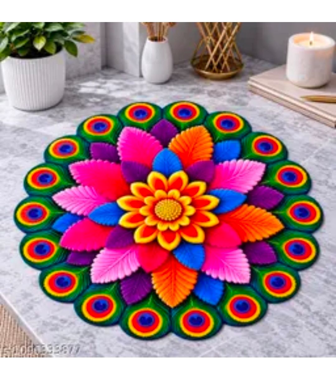 Rangoli mat