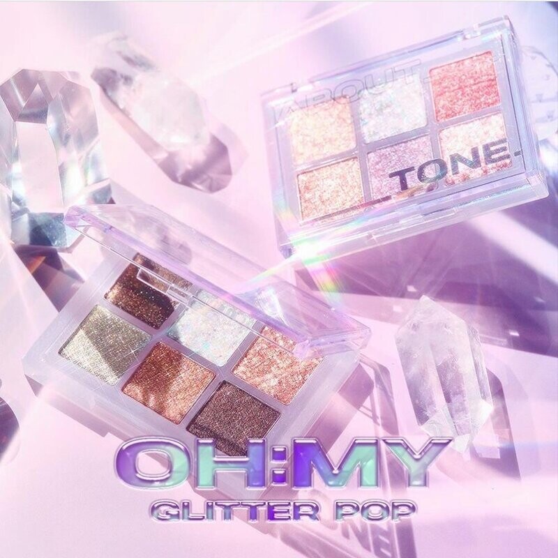 About Tone 閃片眼影盤 Oh My Glitter Pop