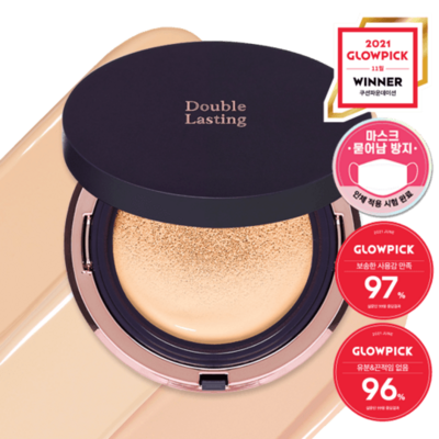 Etude House 持久貼服柔霧氣墊粉底 Double Lasting Cushion Matte