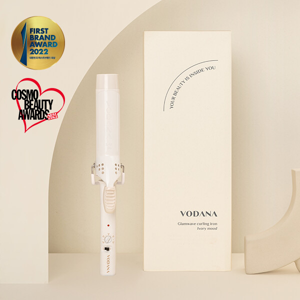 VODANA Glamewave curling iron 捲髮棒  36mm #Ivory mood