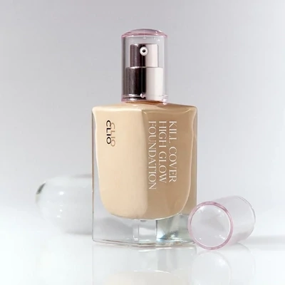 Clio Kill cover high glow foundation粉底液 Clio Kill cover high glow foundation粉底液