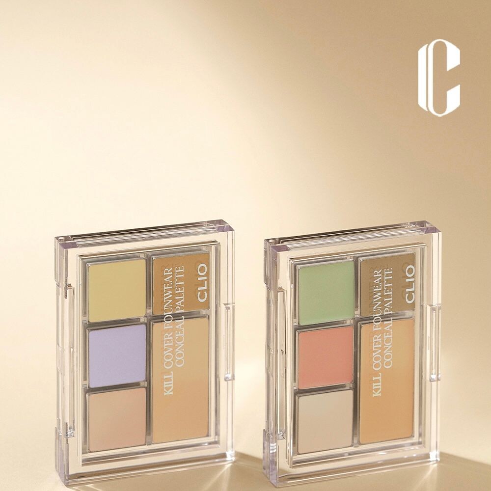 Clio Kill cover founwear conceal palette 調色遮瑕盤