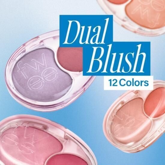 Fwee Mellow dual blush胭脂