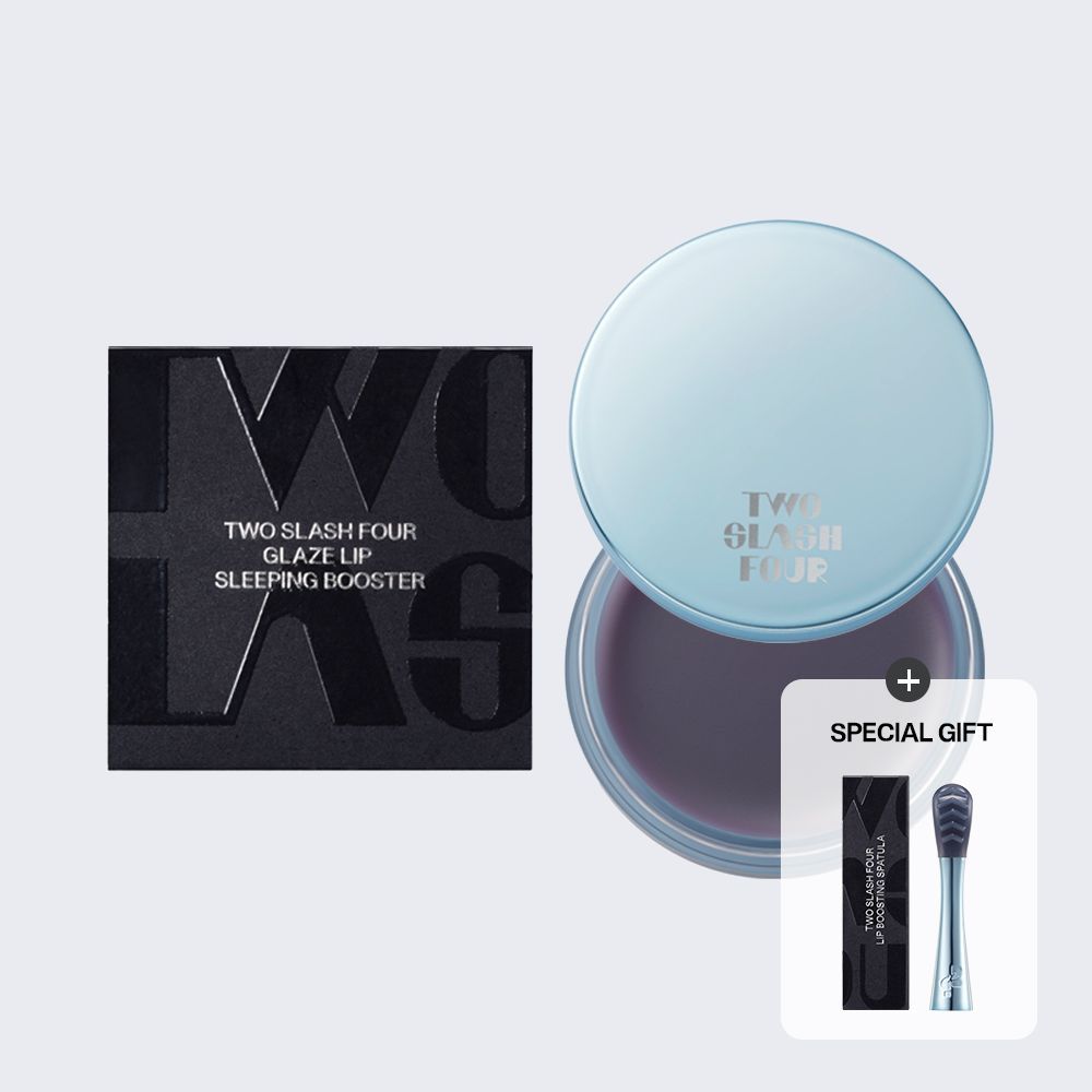 Two Slash Four glaze lip sleeping booster