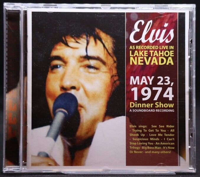 Elvis As Recorded Live In Lake Tahoe May 23rd 1974