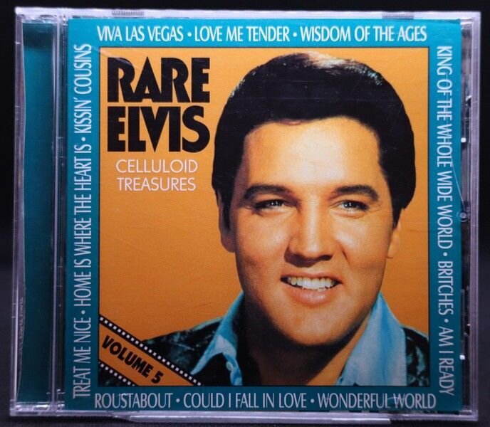 Rare Elvis 5 Celluloid Treasures