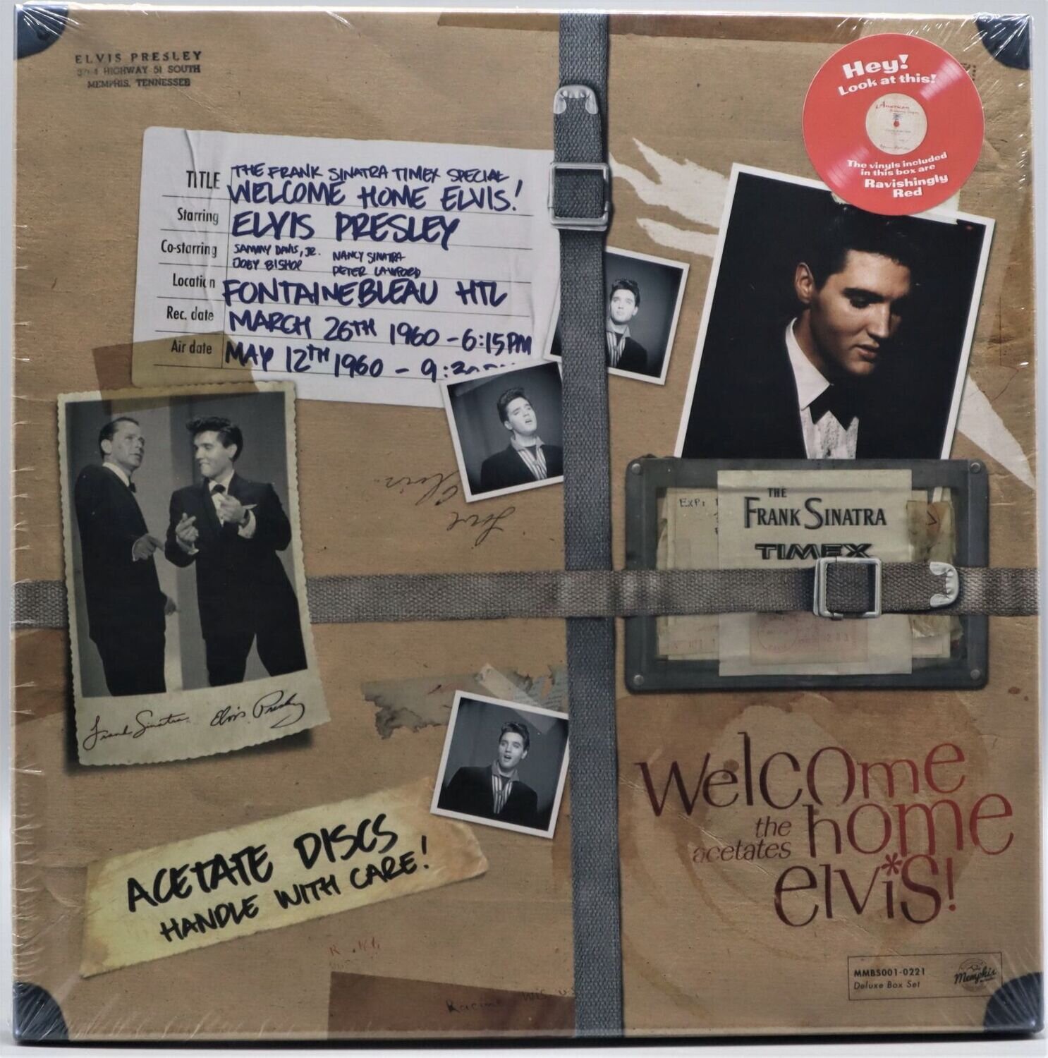 Welcome Home Elvis Red Vinyl