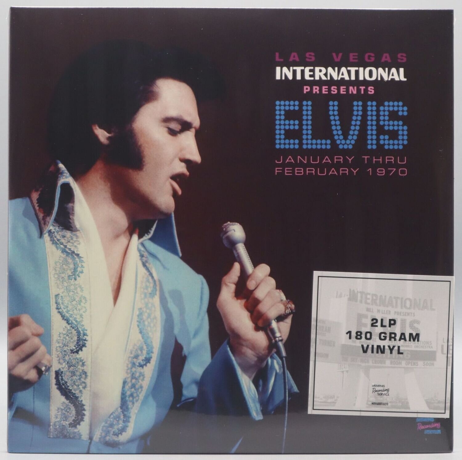 MRS - LAS VEGAS INTERNATIONAL PRESENTS: ELVIS JANUARY THRU FEBRUARY 1970 (BLACK VINYL)