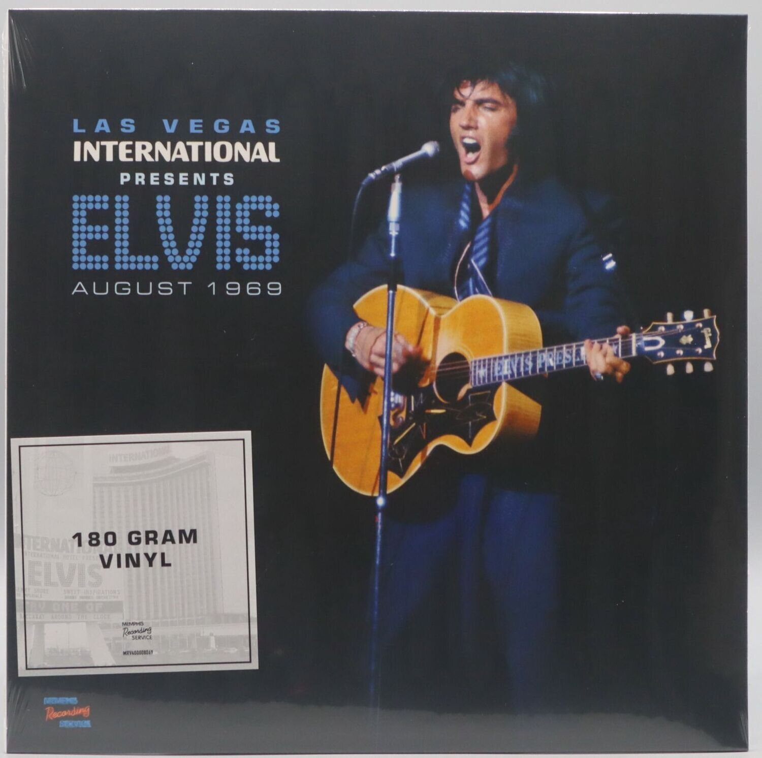 MRS - LAS VEGAS INTERNATIONAL PRESENTS: ELVIS AUGUST 1969 (BLACK VINYL)