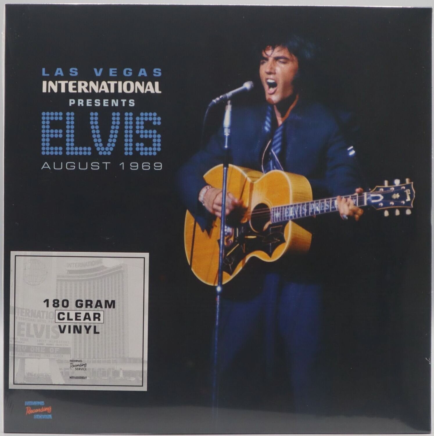 MRS - LAS VEGAS INTERNATIONAL PRESENTS: ELVIS AUGUST 1969 (CLEAR VINYL)