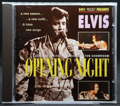 Opening Night January 26th 1972