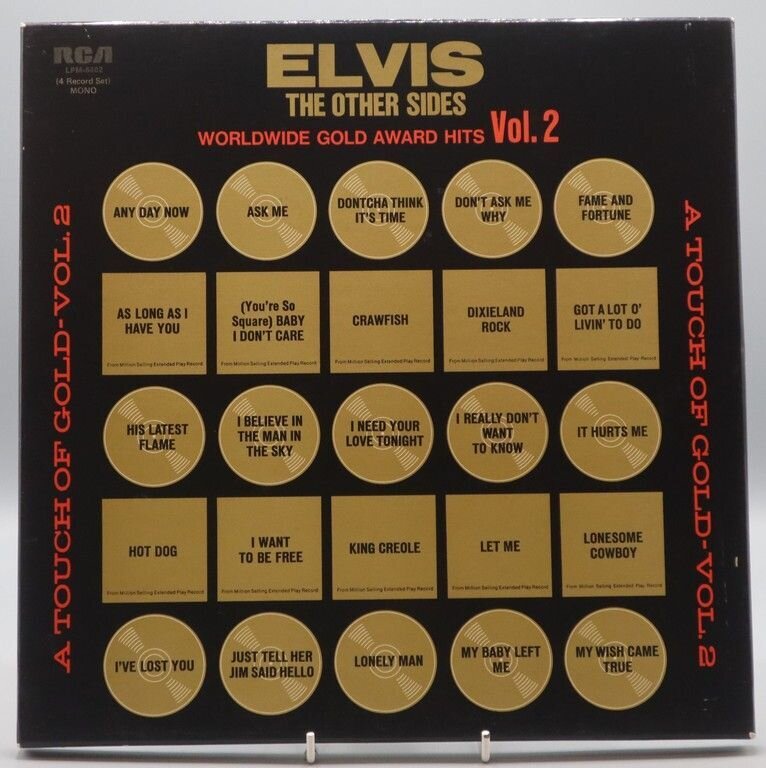 Elvis The Other Sides Worldwide Gold Award Hits Volume 2