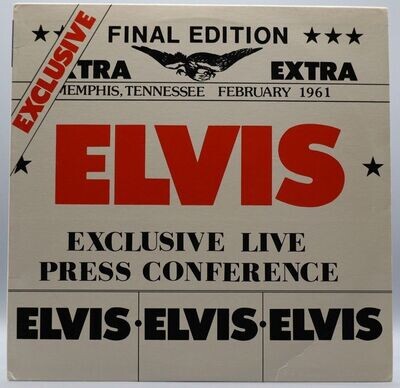 Elvis Exclusive Live Press Conference