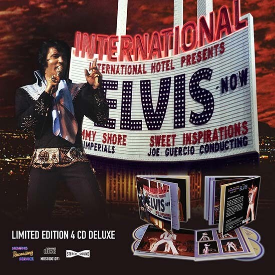 LAS VEGAS INTERNATIONAL PRESENTS ELVIS – NOW 1971 CD