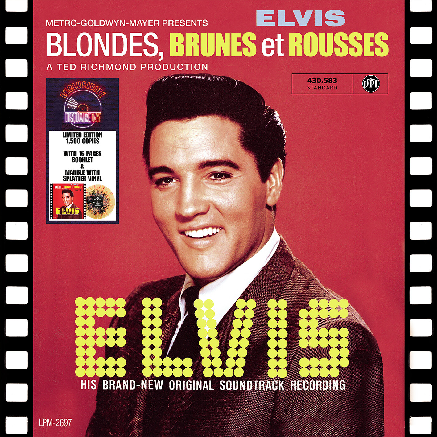 Elvis Presley Blondes, Brunes, Rousses -French RSD 2022