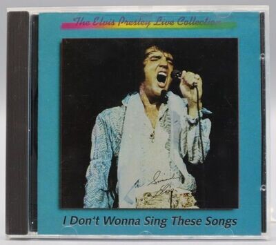 I Don't Wanna Sing These Songs