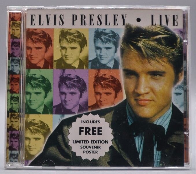 Elvis Presley Live ( includes Bonus poster)