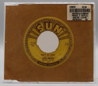That&#39;s All Right (CD Single)