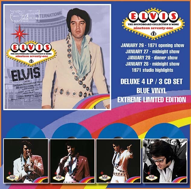 THE 1971 SOUNDBOARD COLLECTION &amp; MORE Vol. 1
4LP + 3CD SET -Blue Vinyl