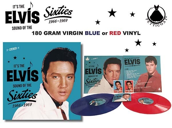 IT'S THE ELVIS SOUND OF THE SIXTIES 1966 - 1969 Blue Vinyl