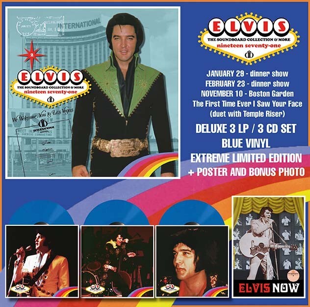 THE 1971 SOUNDBOARD COLLECTION &amp; MORE vol 2 Blue Vinyl