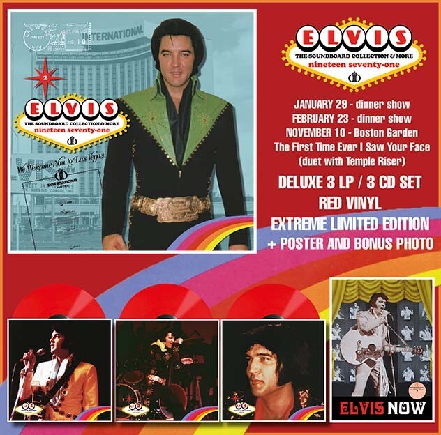 THE 1971 SOUNDBOARD COLLECTION &amp; MORE vol 2 Red Vinyl
