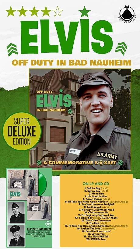 OFF DUTY IN BAD NAUHEIM ( 1LP &amp; 1 CD) cover version 1