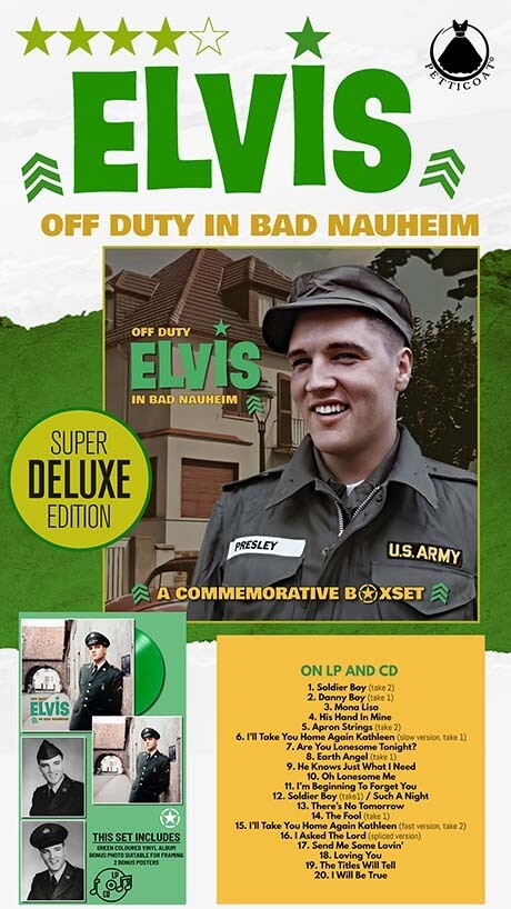 OFF DUTY IN BAD NAUHEIM ( 1LP &amp; 1 CD) cover version 2