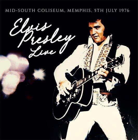 Elvis Presley - Mid-South Coliseum, Memphis, 1976 
(2LP 180g White Vinyl)