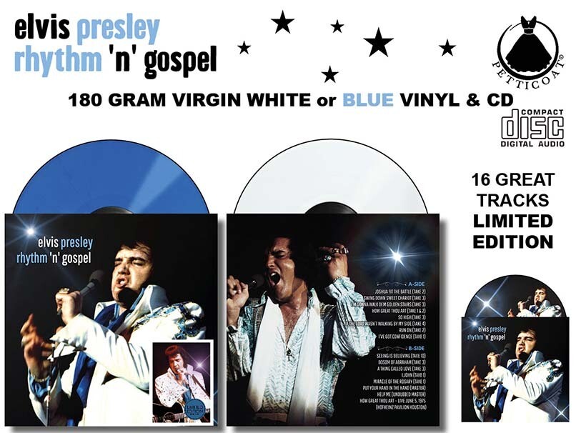 RHYTHM &amp; GOSPEL (BLUE VINYL)
