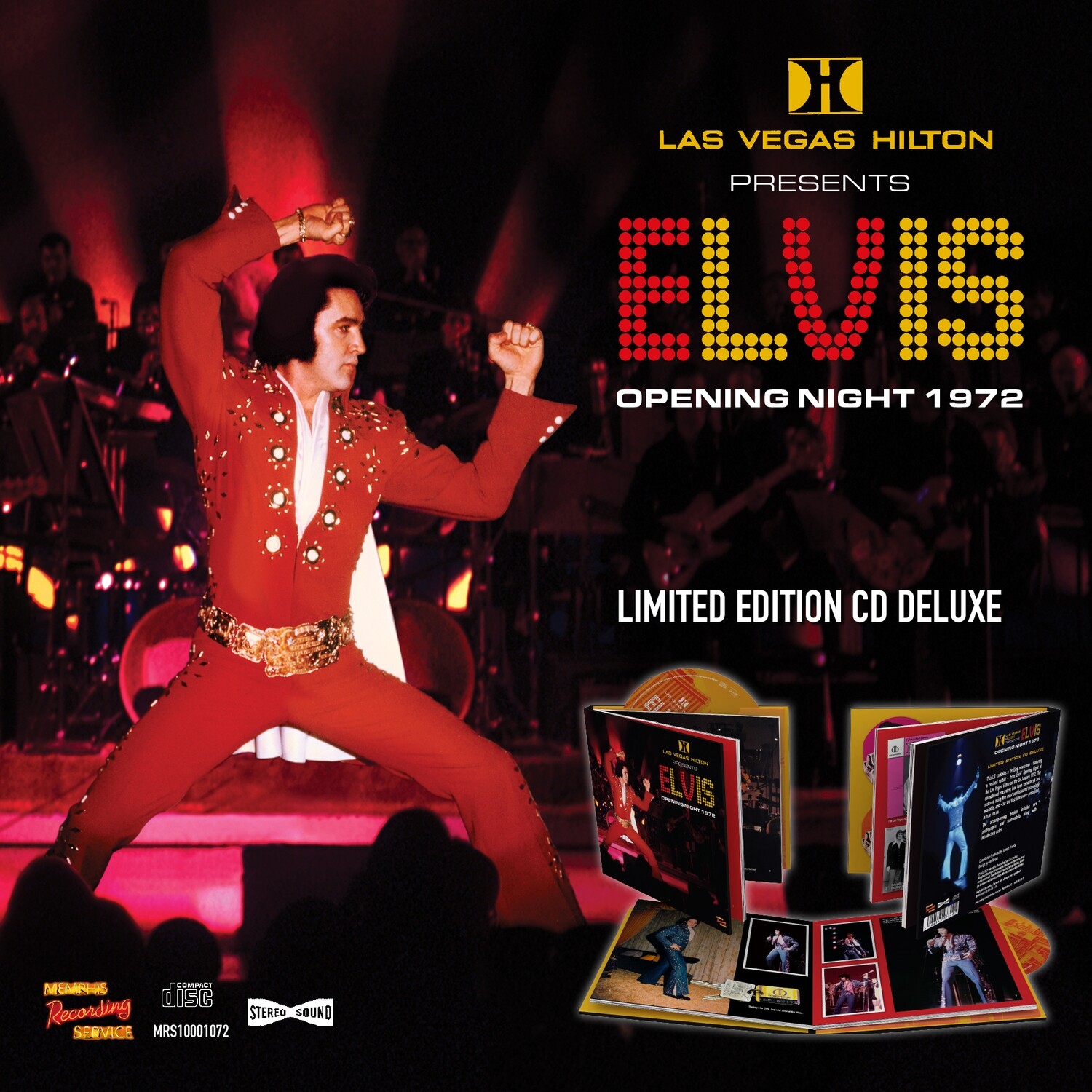 LAS VEGAS HILTON PRESENTS ELVIS – OPENING NIGHT 1972 CD