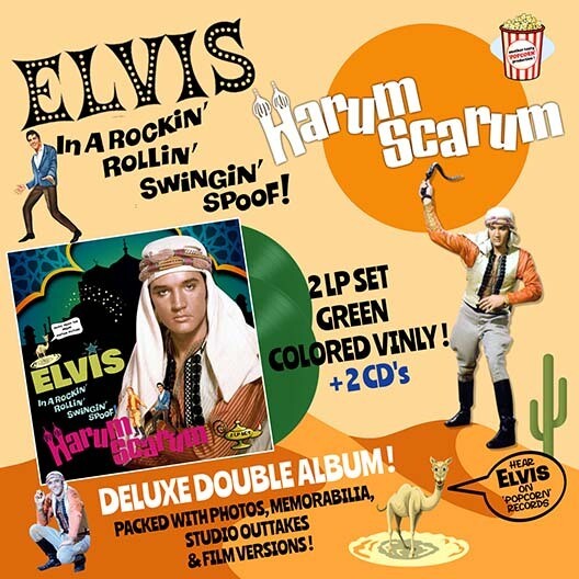 MUSIC FROM THE MGM MOTION PICTURE HARUM SCARUM (Green Vinyl)