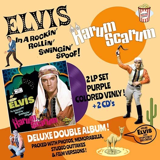 MUSIC FROM THE MGM MOTION PICTURE HARUM SCARUM (Purple Vinyl)