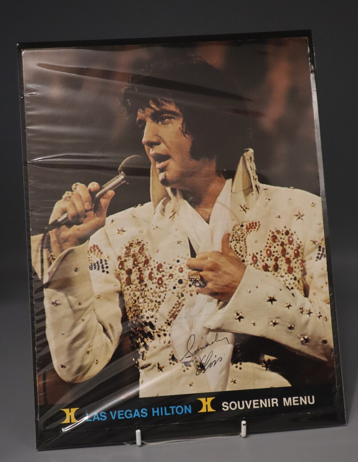 Las Vegas Hilton Souvenir Menu January -February 1974