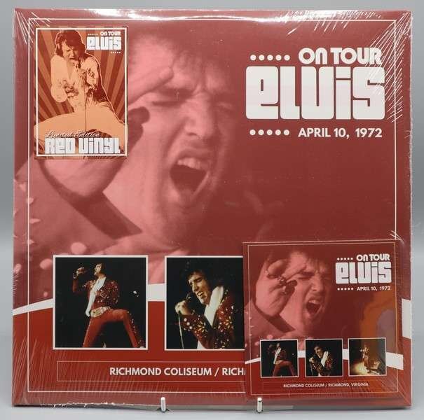 Elvis On Tour April 10th 1972 Richmond Coliseum (Red Vinyl)