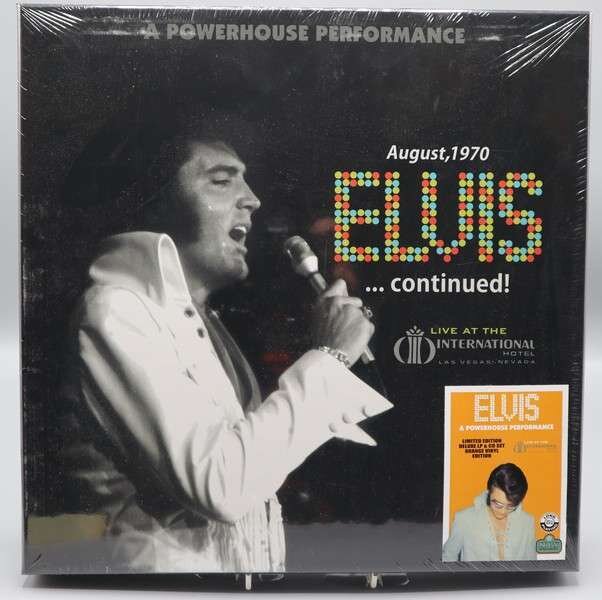 A Powerhouse Performance- August 1970 Elvis.... Continued (Orange Vinyl)