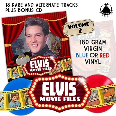 THE MOVIE FILES volume 2 (Blue Vinyl)