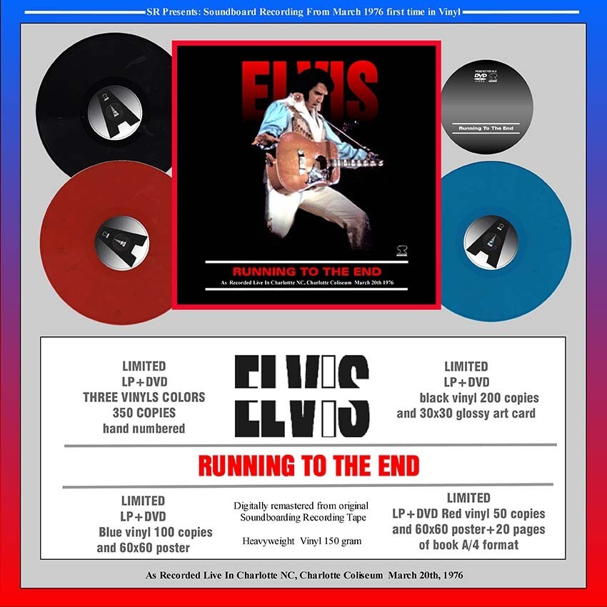 Running To The End  (Blue Vinyl)