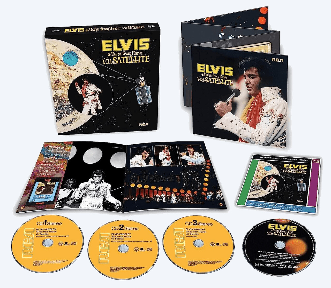 Aloha from Hawaii via Satellite 3-Disc CD + Blu-Ray