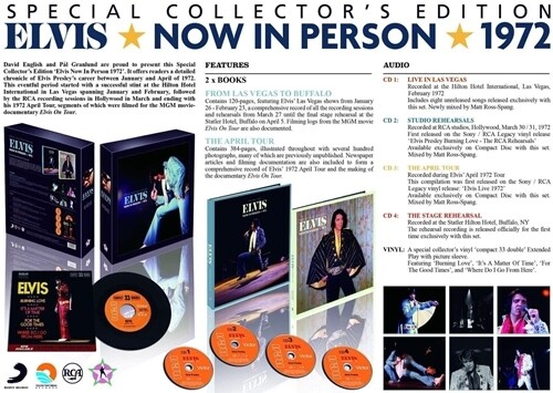 ELVIS:  Now In Person 1972 FTD