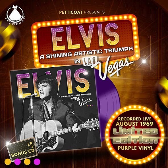 A Shining Artistic Triumph In Las Vegas PURPLE VINYL