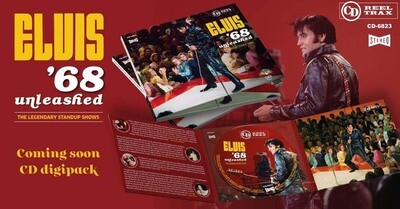 ELVIS ´68 UNLEASHED (REEL TRAX CD 6823) THE LEGENDARY STANDUP SHOWS