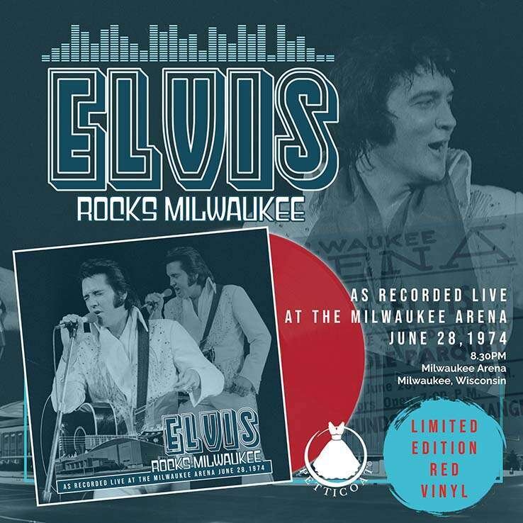 ELVIS ROCKS MILWAUKEE (Red Vinyl)