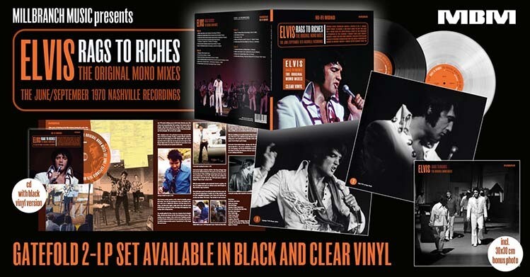RAGS TO RICHES (MBM 2024-1-5) 2LP SET CLEAR VINYL