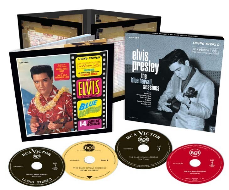 ELVIS: THE BLUE HAWAII SESSIONS” (4-CD) FTD