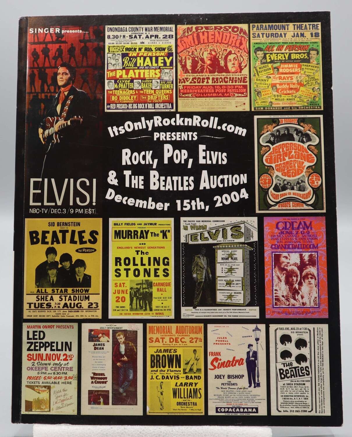Rock Pop Elvis &amp; The Beatles Auction