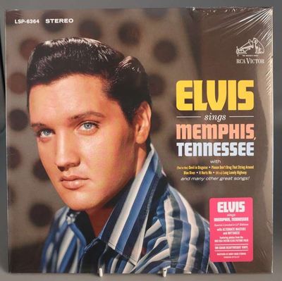 Elvis Sings Memphis Tennessee -FTD 2 LP Sealed